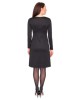 Klasikinė suknelė su gėle (44 dydis) Klasikinė suknelė su gėle (44 dydis)
